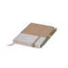 CARNET DE POCHE COUVERTURE COTON ET FIBRES DE BAMBOU