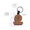 PORTE CLE CREATION MDF EP 3 mm MAXI 20 cm2