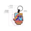 PORTE CLE CREATION MDF EP 3mm ENTRE 20 cm2 ET 40 cm2