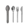 SET DE 3 COUVERTS EN INOX DANS BOITIER RIGIDE