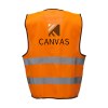 Veste de sécurité fluorescente