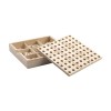 Plateau de jeu Sudoku de luxe avec couvercle