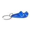 Décapsuleur en aluminium recyclé et porte-clés