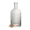 Bouteille d'eau en verre avec bouchon en bois 700 ml