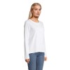 Tee-shirt femme col rond manches longues - MONARCH WOMEN