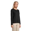 Tee-shirt femme col rond manches longues - MONARCH WOMEN