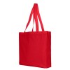 Sac de transport en coton à soufflets OEKO-TEX®