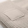 Bonnet à large revers avec patch ton sur ton