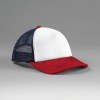 Casquette trucker 5 panneaux multicolor