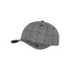 Casquette motif prince de galles