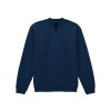Sweat-shirt en molleton 1/4 zip