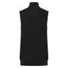 Pull zippé sans manches pour homme