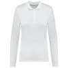 Polo piqué manches longues Bio180 femme