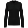 Polo piqué manches longues Bio180 femme