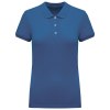 Polo piqué manches courtes femme