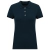 Polo piqué manches courtes femme