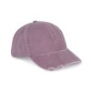 Casquette vintage effet déchiré - 6 panneaux