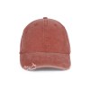 Casquette vintage effet déchiré - 6 panneaux