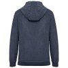 Sweat-shirt écoresponsable en éponge zippé à capuche homme