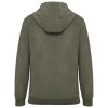 Sweat-shirt écoresponsable en éponge zippé à capuche homme