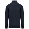 Sweat-shirt écoresponsable à col montant zippé homme