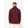 Sweat-shirt écoresponsable à col montant zippé homme