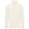 Sweat-shirt écoresponsable à col montant zippé homme