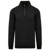 Sweat-shirt écoresponsable à col montant zippé homme