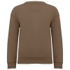 Sweat-shirt écoresponsable à col rond oversize enfant
