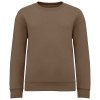 Sweat-shirt écoresponsable à col rond oversize enfant