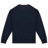 Sweat-shirt écoresponsable à col rond délavé oversize unisexe