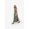 Robe écoresponsable délavée en jersey femme