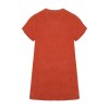 Robe t-shirt écoresponsable en éponge à épaules tombantes femme