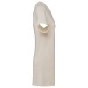 Robe t-shirt écoresponsable en éponge à épaules tombantes femme