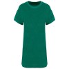 Robe t-shirt écoresponsable en éponge à épaules tombantes femme