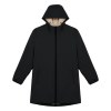Veste écoresponsable imperméable doublée en sherpa unisexe