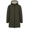 Veste écoresponsable imperméable doublée en sherpa unisexe