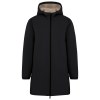 Veste écoresponsable imperméable doublée en sherpa unisexe