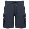 Short cargo écoresponsable délavé French Terry homme