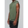 Sweat-shirt à capuche sans manches unisexe