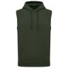 Sweat-shirt à capuche sans manches unisexe