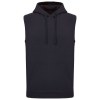 Sweat-shirt à capuche sans manches unisexe