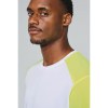 T-shirt de sport écoresponsable bicolore homme