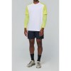 T-shirt de sport écoresponsable bicolore homme