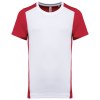 T-shirt de sport écoresponsable bicolore homme