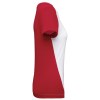 T-shirt de sport écoresponsable bicolore femme