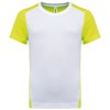 T-shirt de sport écoresponsable bicolore enfant