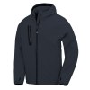 Veste Softshell 3 couches recyclée à capuche unisexe