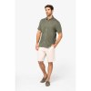 Chemise à manches courtes en lin homme