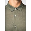 Chemise à manches courtes en lin homme